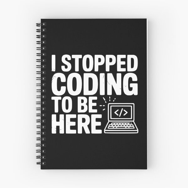 Item preview, I Stopped Coding To Be Here designed and sold by Frank Ring.