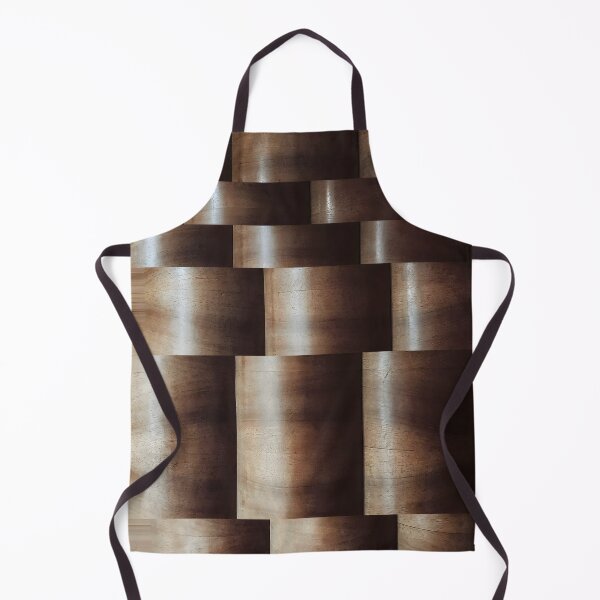 Item preview, Chestnut Wood Glitch Grid - Modern Abstract Texture  designed and sold by SergioMiklos.