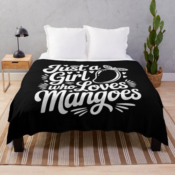 Item preview, Just a Girl who Loves Mangoes designed and sold by Frank Ring.