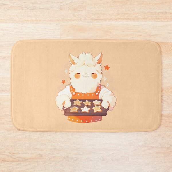 Item preview, Sheep baking Christmas cookies designed and sold by WoollenLlama.
