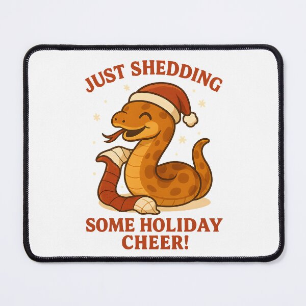 Item preview, Christmas Snake – Just Shedding Some Holiday Cheer designed and sold by SVALANART.