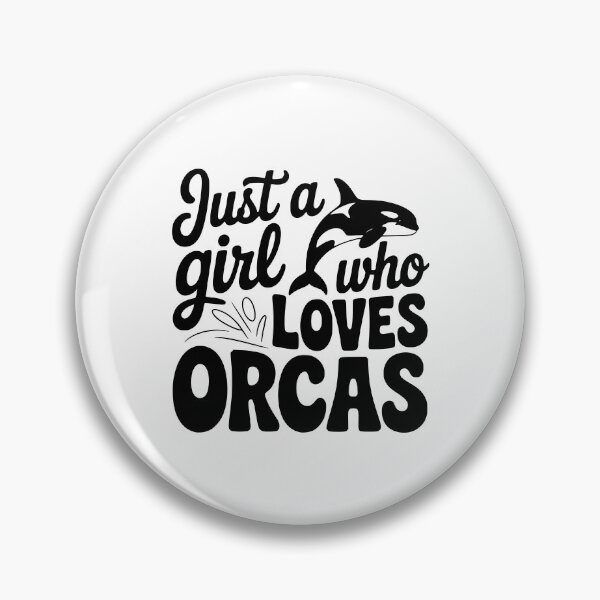 Item preview, Just a Girl Who Loves Orcas designed and sold by Frank Ring.