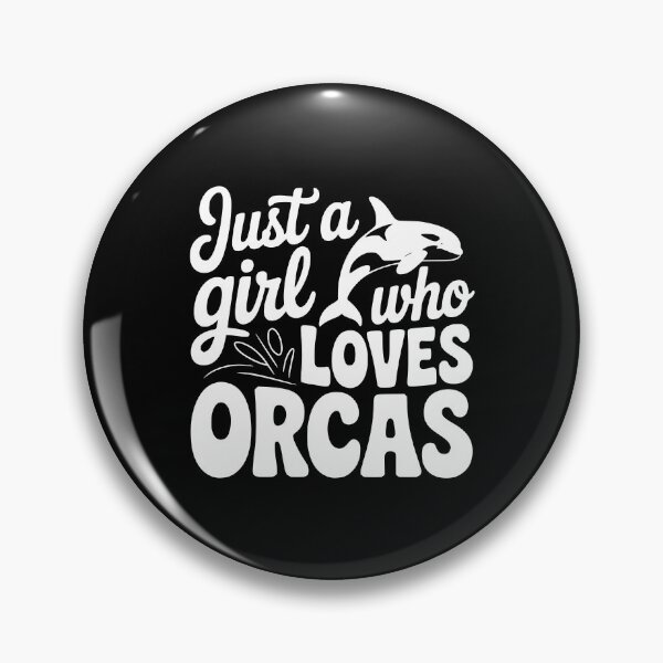 Item preview, Just a Girl Who Loves Orcas designed and sold by Frank Ring.