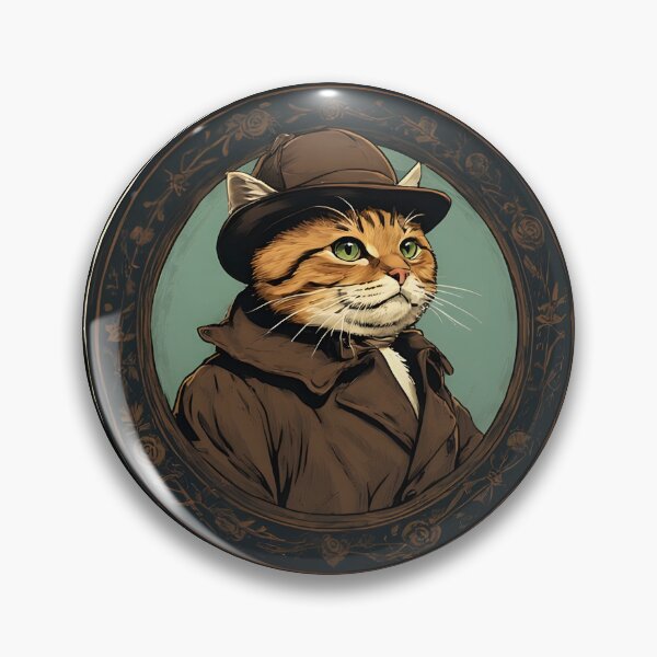 Item preview, Detective Cat #3 designed and sold by Sam-Tada.