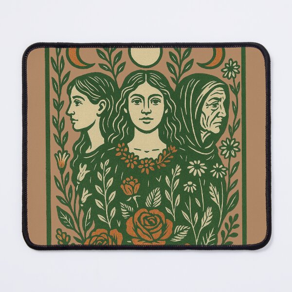 Item preview, Triple Moon Goddess designed and sold by FrictionMaxxing.