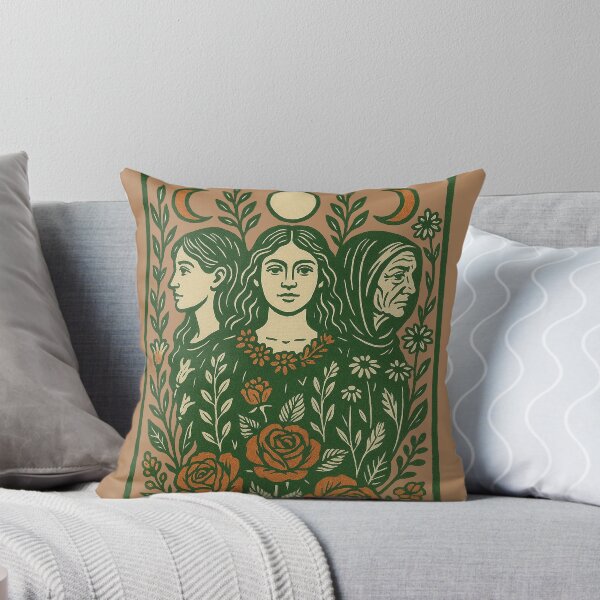 Item preview, Triple Moon Goddess designed and sold by FrictionMaxxing.