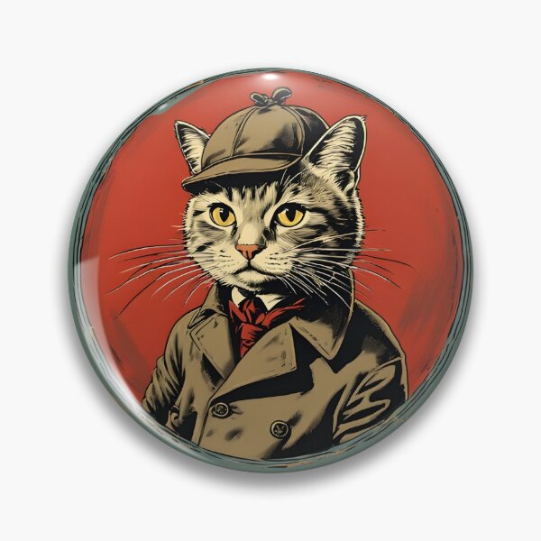 Item preview, Detective Cat #4 designed and sold by Sam-Tada.