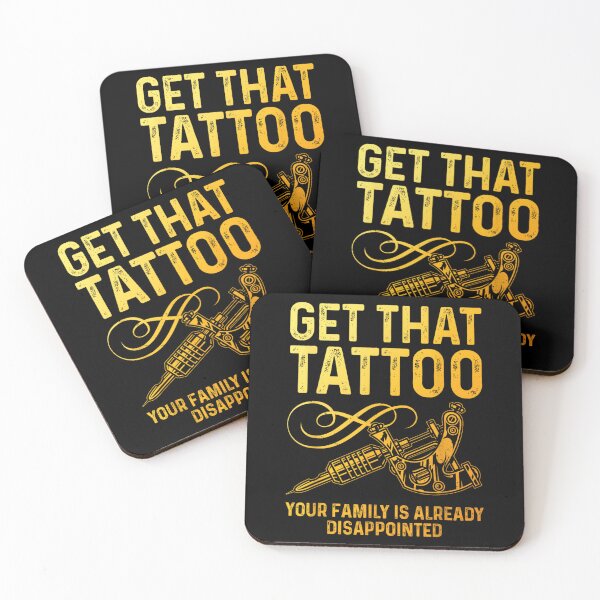 Item preview, Funny Tattoo Artist Quote, Family Disappointment Humor Ink Machine Design designed and sold by EvelysEmelia.