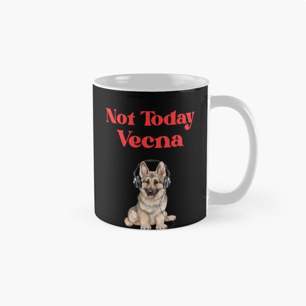 Item preview, Not Today Vecna German Shepherd Dog designed and sold by Imemewell.