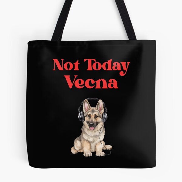 Item preview, Not Today Vecna German Shepherd Dog designed and sold by Imemewell.