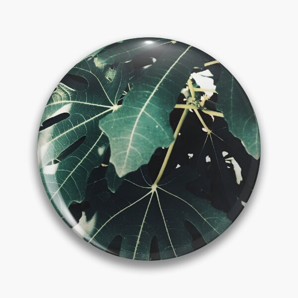 Item preview, Deep Emerald Fig Leaf Foliage - Dark Botanical Photo  designed and sold by SergioMiklos.