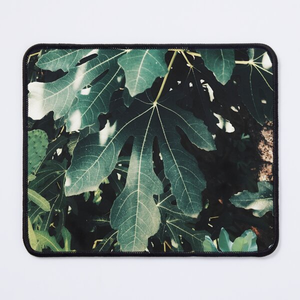 Item preview, Deep Emerald Fig Leaf Foliage - Dark Botanical Photo  designed and sold by SergioMiklos.