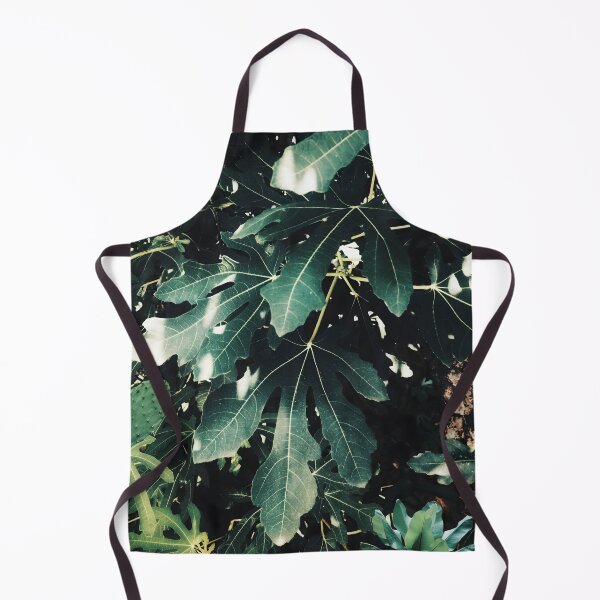 Item preview, Deep Emerald Fig Leaf Foliage - Dark Botanical Photo designed and sold by SergioMiklos.