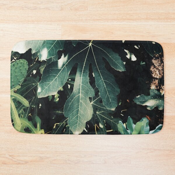 Item preview, Deep Emerald Fig Leaf Foliage - Dark Botanical Photo  designed and sold by SergioMiklos.