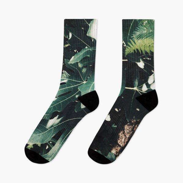 Item preview, Deep Emerald Fig Leaf Foliage - Dark Botanical Photo  designed and sold by SergioMiklos.