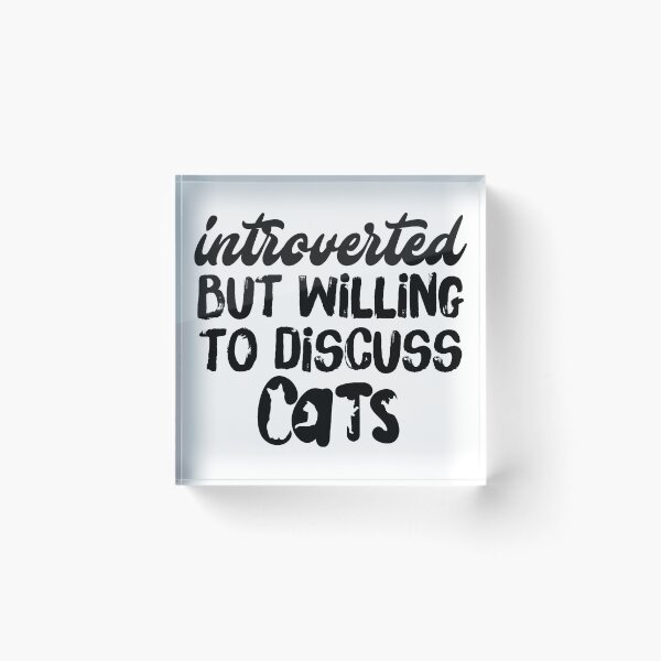 Item preview, Introverted | Cats | Introvert designed and sold by Jcat7.