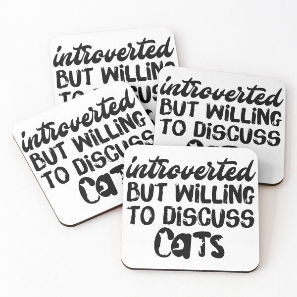Item preview, Introverted | Cats | Introvert designed and sold by Jcat7.