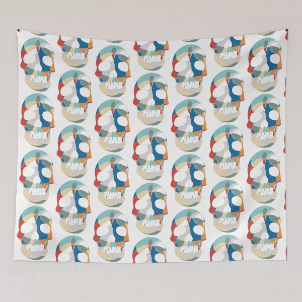 Item preview, Skull Wall Art Print — Abstract Art designed and sold by iampaulmorris.
