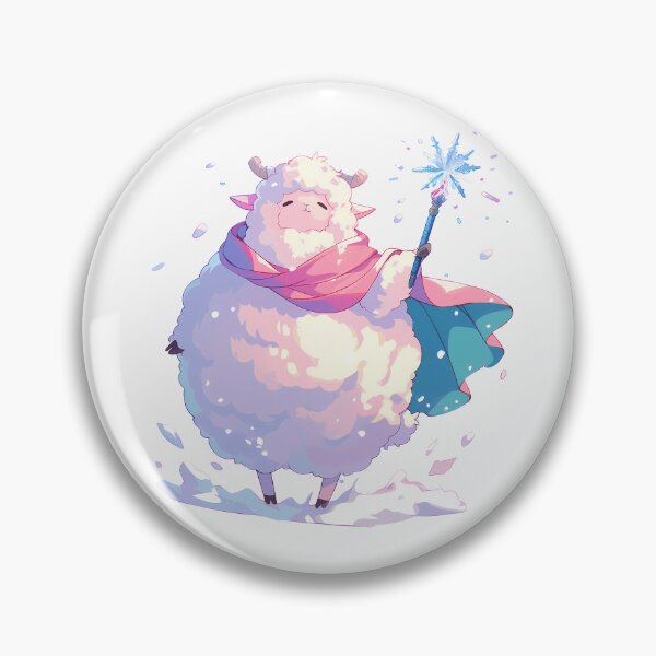 Item preview, Fat Sheep Christmas Wizard designed and sold by WoollenLlama.