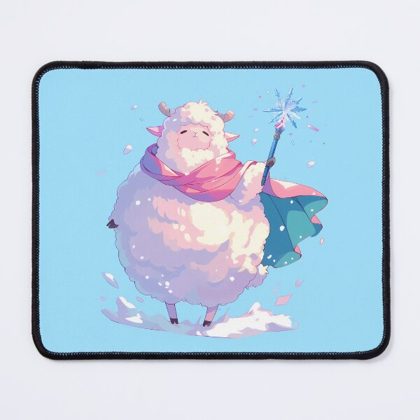 Item preview, Fat Sheep Christmas Wizard designed and sold by WoollenLlama.