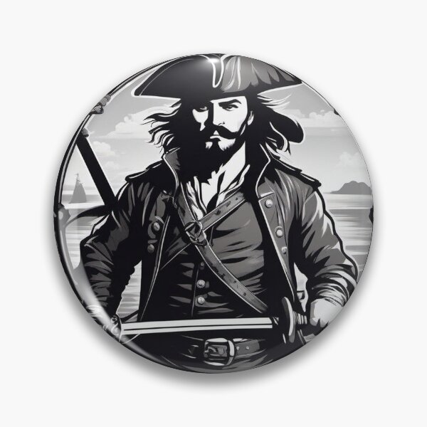 Item preview, Pirate logo designed and sold by A Light Worker.