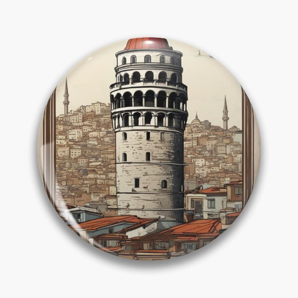Item preview, Galata Tower Instanbul Turkey designed and sold by karyalangit.