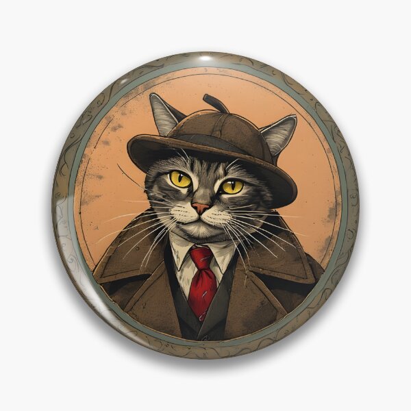 Item preview, Detective Cat #9 designed and sold by Sam-Tada.
