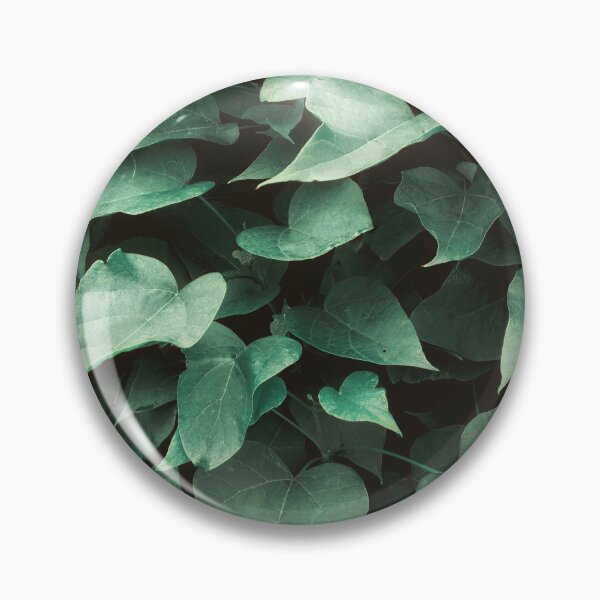 Item preview, Dense Emerald Heart Leaves - Moody Botanical Pattern  designed and sold by SergioMiklos.