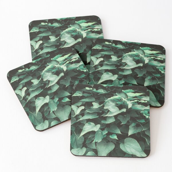 Item preview, Dense Emerald Heart Leaves - Moody Botanical Pattern  designed and sold by SergioMiklos.
