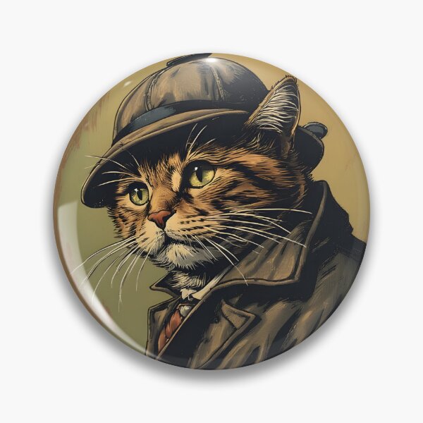 Item preview, Detective Cat #10 designed and sold by Sam-Tada.
