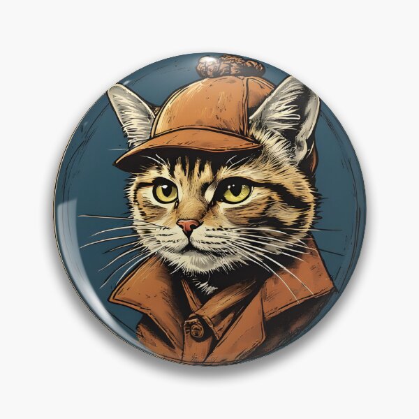Item preview, Detective Cat #11 designed and sold by Sam-Tada.