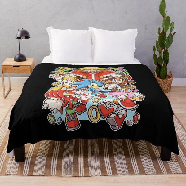 Item preview, Hedgehog Speed Team and Friends Retro Gaming Art designed and sold by defaultz17.