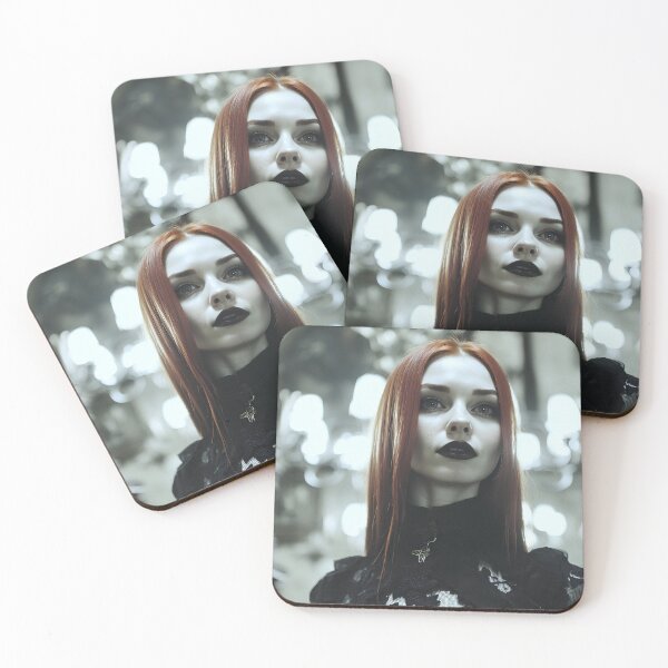 Item preview, Gothic Crimson & Ebony Portrait- Pandora Redd designed and sold by PandoraRedd.