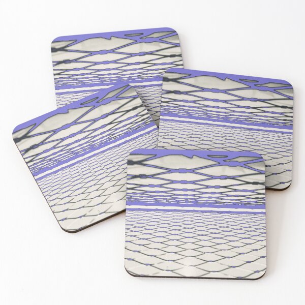 Item preview, Urban structure – Violet fence in contrast / Swiss Artwork Photography designed and sold by Raphael Wolf.