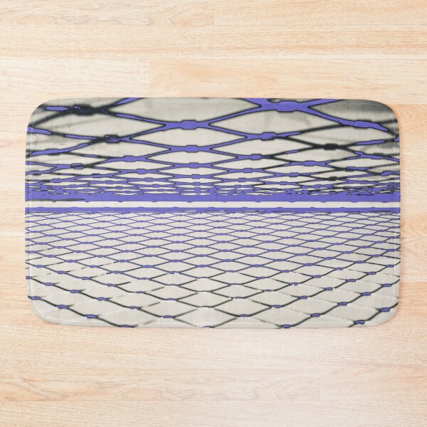 Item preview, Urban structure – Violet fence in contrast / Swiss Artwork Photography designed and sold by Raphael Wolf.