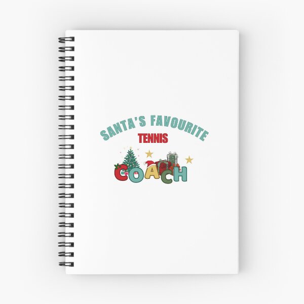 Item preview, Santa’s Favourite Tennis Coach designed and sold by DixieGirlStudio.
