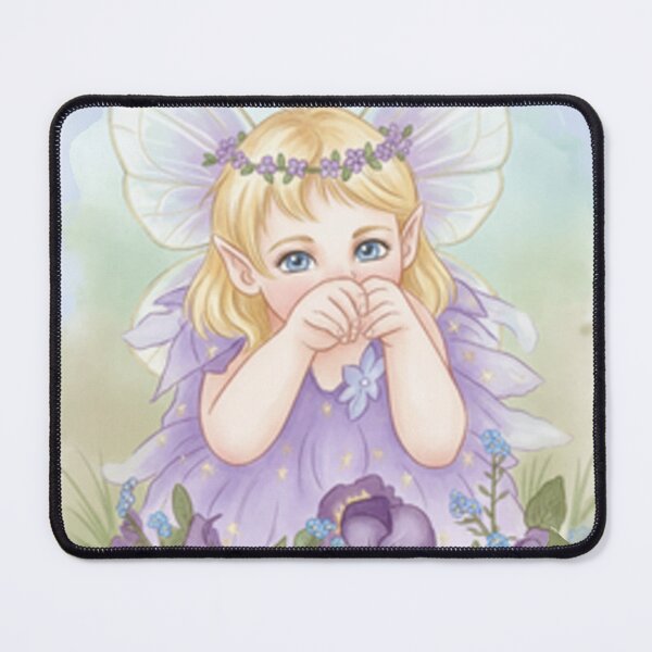 Item preview, Little Fairy in the pansies designed and sold by Faerieglen.