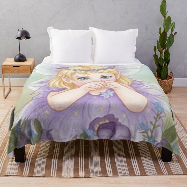 Item preview, Little Fairy in the pansies designed and sold by Faerieglen.