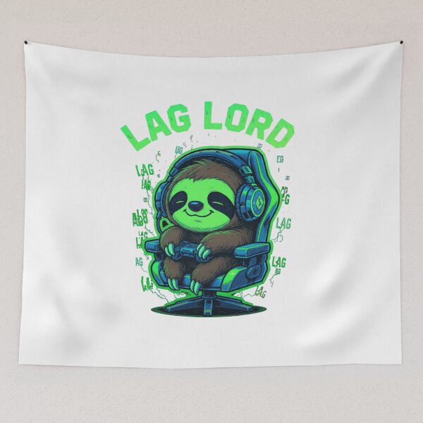 Item preview, IT Security Sloth - Funny Sysadmin Humor 404 Error Response Time Tech Support Slogan designed and sold by MadeByACJ.