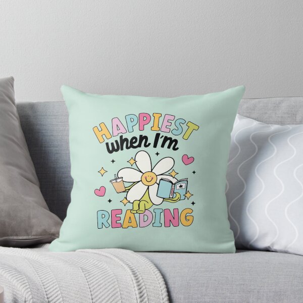 Item preview, Happiest when I'm reading designed and sold by BrownHorse90s.