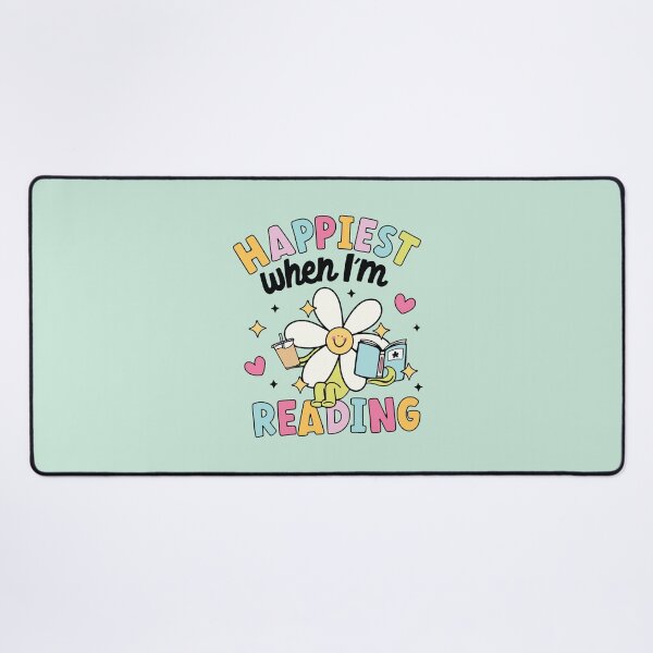 Item preview, Happiest when I'm reading designed and sold by BrownHorse90s.
