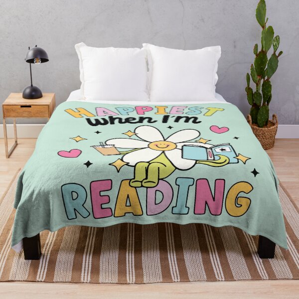 Item preview, Happiest when I'm reading designed and sold by BrownHorse90s.