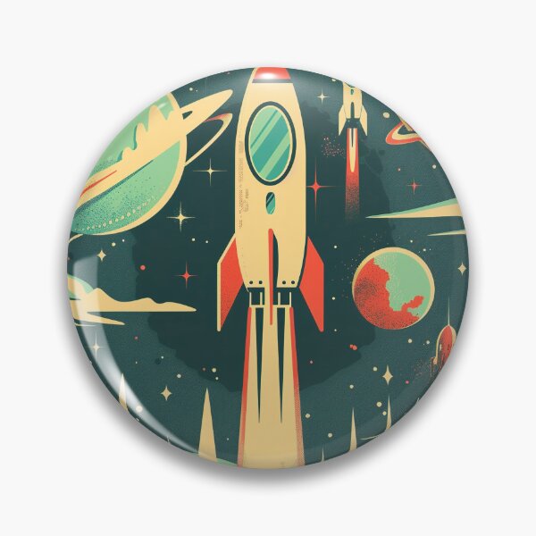 Item preview, 1950 | Space | Rocket | Retro | Vintage designed and sold by Jcat7.