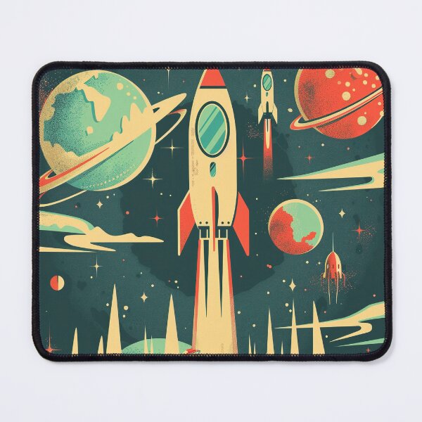 Item preview, 1950 | Space | Rocket | Retro | Vintage designed and sold by Jcat7.