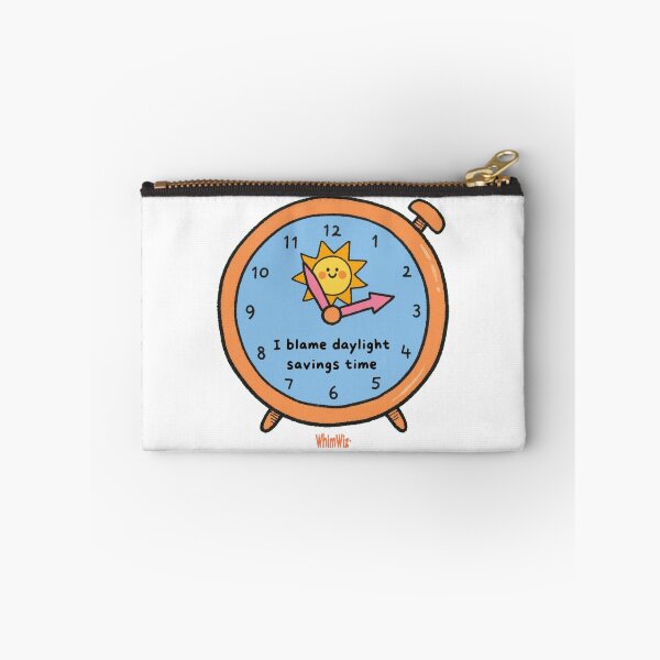 Item preview, I Blame Daylight Savings Time - WhimWiz Funny Quote & Quirky Gift Idea designed and sold by WhimWiz.
