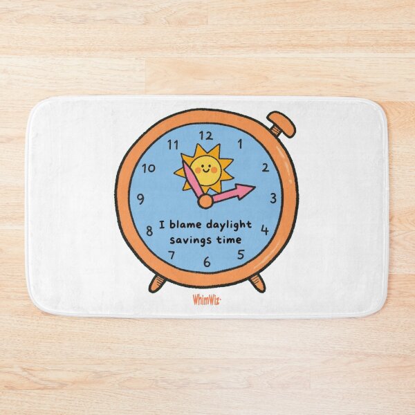 Item preview, I Blame Daylight Savings Time - WhimWiz Funny Quote & Quirky Gift Idea designed and sold by WhimWiz.