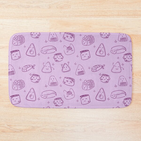 Item preview, Funny little kawaii Japanese sushi doodle designed and sold by kawaicherrypi.