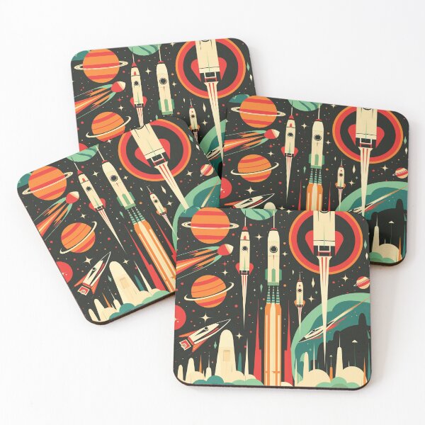 Item preview, Retro | Space | Sci Fi | Vintage | Futuristic designed and sold by Jcat7.