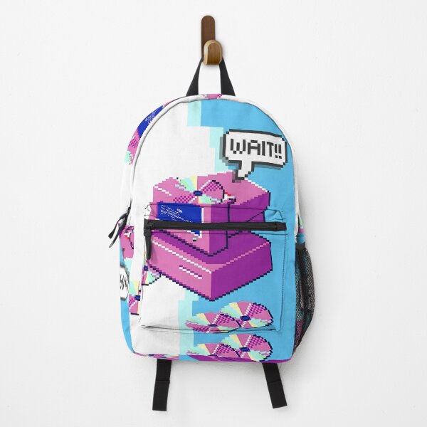 Item preview, WAIT!! Retro Computer Pixel Art - Aesthetic Vaporwave Glitch  designed and sold by SergioMiklos.