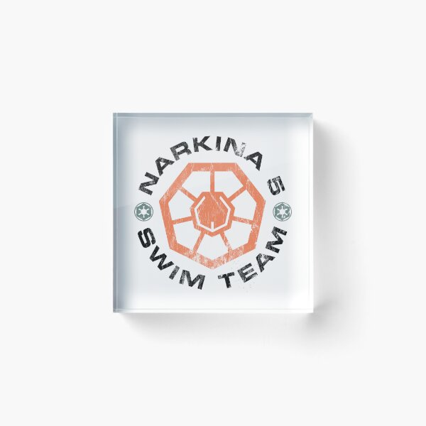 Item preview, Narkina 5 Swim Team - worn version designed and sold by The Common Tee.